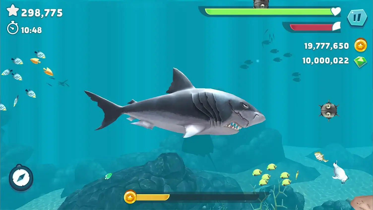 Features Of Hungry Shark Evolution Mod Game
