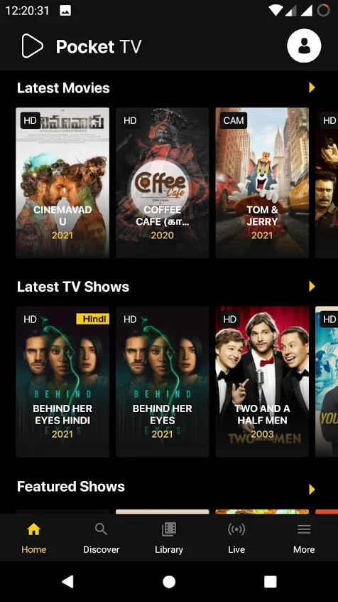 Pocket Tv APK (Ad-Free, Watch Premium Shows, Movies)