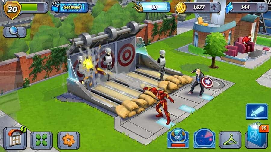 The Gameplay Of Marvel Avengers Academy Mod Apk