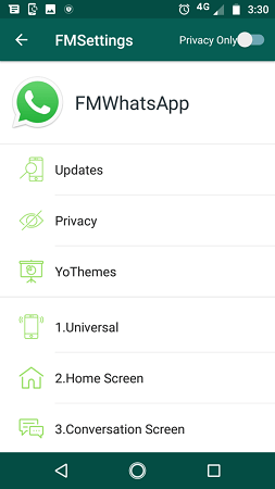 Fouad WhatsApp Mod Features